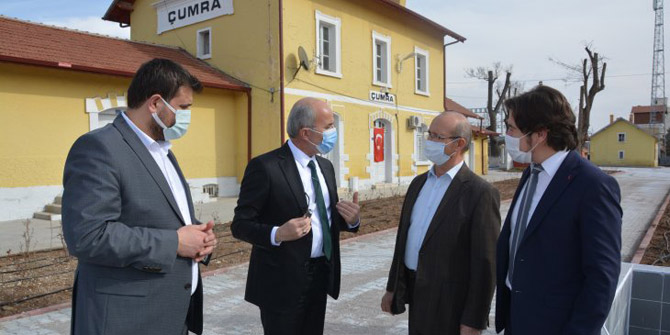 Milletvekili Sorgun, Çumra’da incelemelerde bulundu