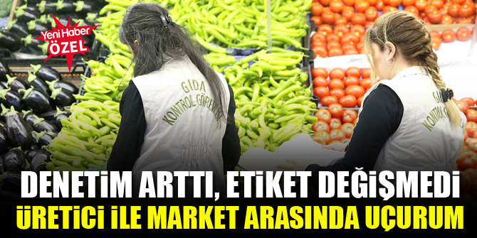 Üretici ile market arasında uçurum