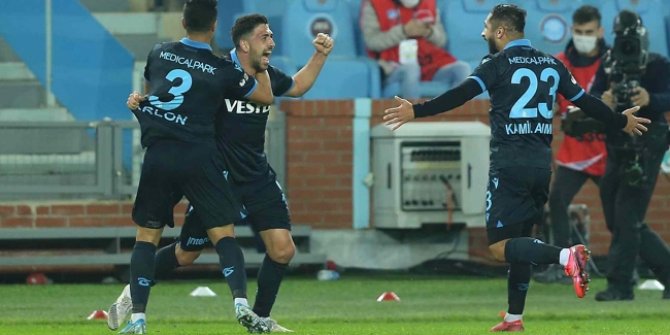 Trabzonspor 3 puanı tek golle aldı