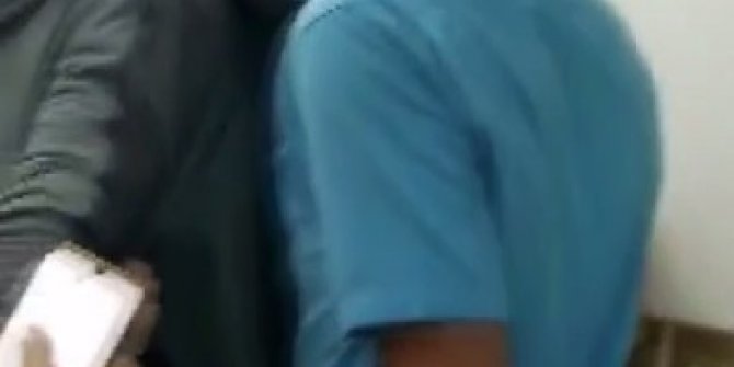 Diş kliniğini basan karı koca terör estirdi