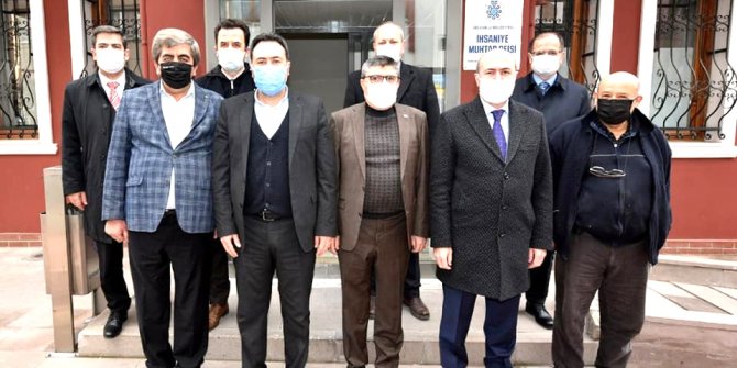 Selçuklu’da başkanlar muhtarları ziyaret etti