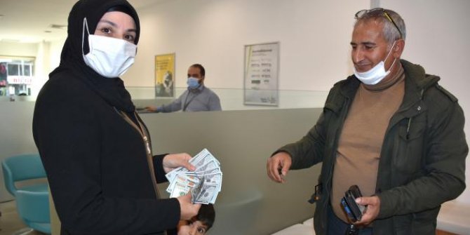 20 bin doları iade etti: Olması gerekeni yaptık