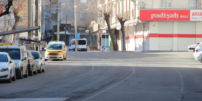 Diyarbakır'da, 56 saatlik kısıtlamada sıkı denetim