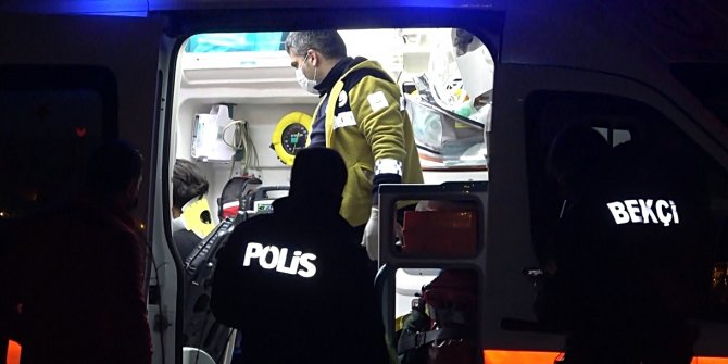 Kontrolden çıkan otomobil sulama kanalına uçtu:1 yaralı