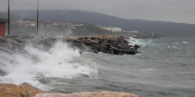 Marmara'da fırtına bekleniyor