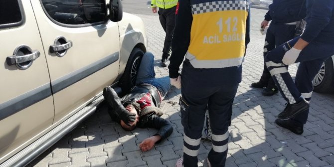 Ehliyet isteyen polise bayılma numarası yaptı