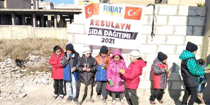 Ribat’tan Resulayn ve İdlib’e yardım eli