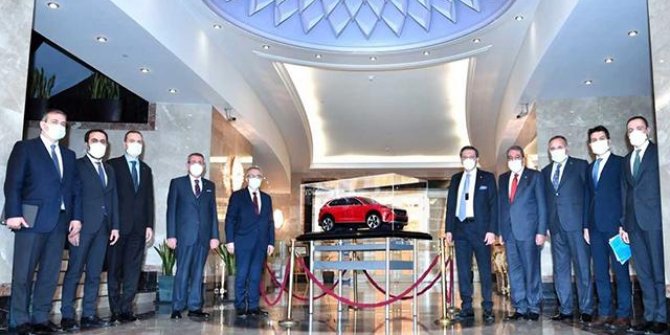 TCMB Başkanı Ağbal, TOBB Başkanı Hisarcıklıoğlu'nu ziyaret etti