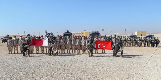 Türkiye ile Katar arasındaki askeri tatbikat sona erdi