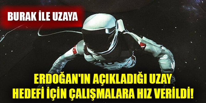 Ay'a yolculuk BURAK projesi ile gerçekleşecek
