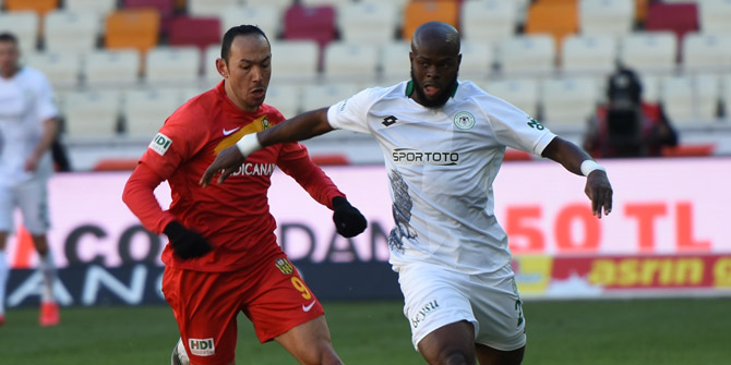 Konyaspor, bir basamak daha yükseldi