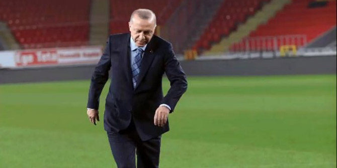 Cumhurbaşkanı Erdoğan'dan gol paylaşımı