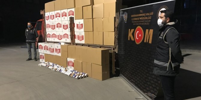 2 milyon makaron ele geçirildi