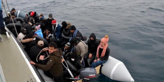 31 düzensiz göçmen kurtarıldı
