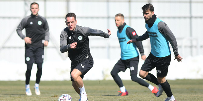 Konyaspor'da Amir ve Sehic sevinci!