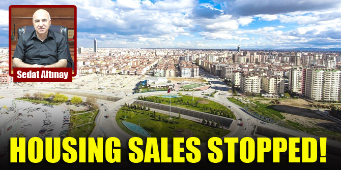 Housing sales stopped!