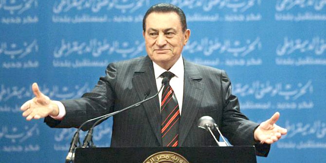 A year has passed since death of Egyptian dictator Hosni Mubarak