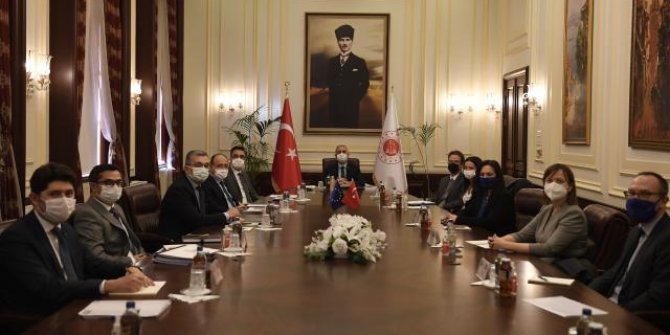 Adalet Bakanı Gül, Meyer-Landrut ile görüştü