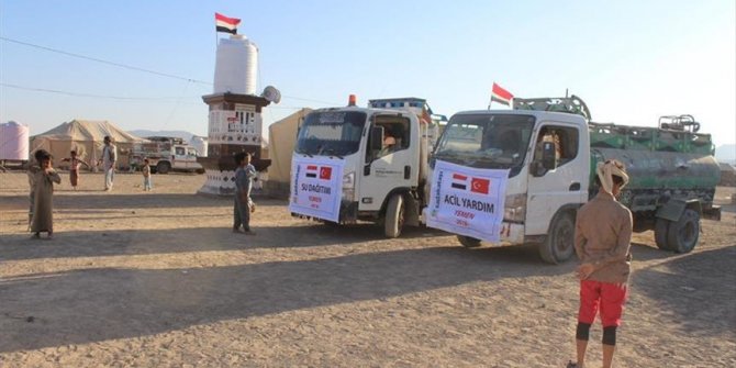 Turkish charity helps 800 families in Yemen