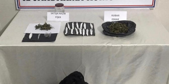 Jandarmadan uyuşturucuya geçit yok