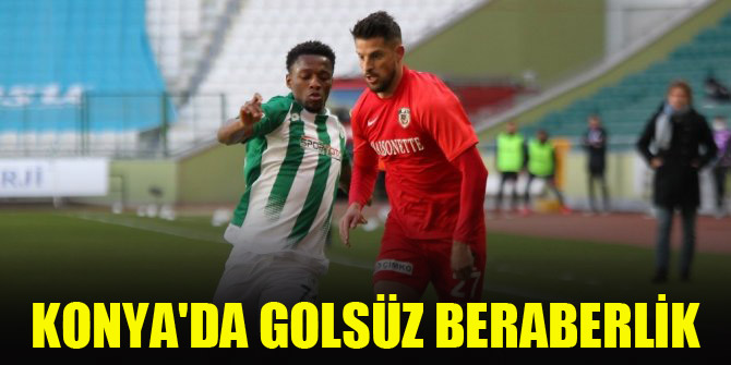 Konya'da golsüz beraberlik | Konyaspor 0-0 Gaziantep FK