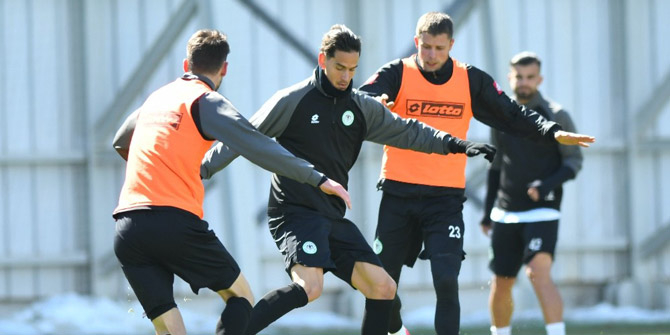 Konyaspor taktik çalıştı