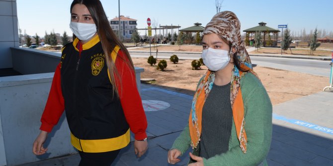 Kaçırıldığı öne sürülen Aleyna, sosyal medyada tanıştığı gençle Aksaray'a gitmiş