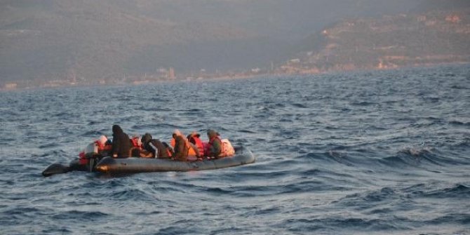 Yunanistan’ın Türk kara sularına ittiği 69 sığınmacı kurtarıldı