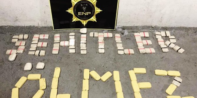 Bavul içerisinde 39 kilo 351 gram uyuşturucu maddesi ele geçirildi