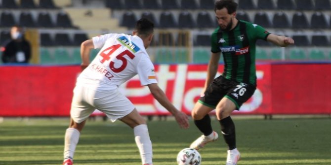 Gol düellosunda kazanan Denizlispor