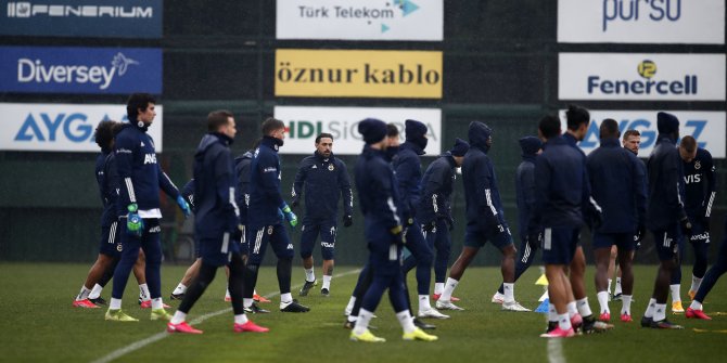 Fenerbahçe, Konyaspor hazırlıklarını sürdürdü