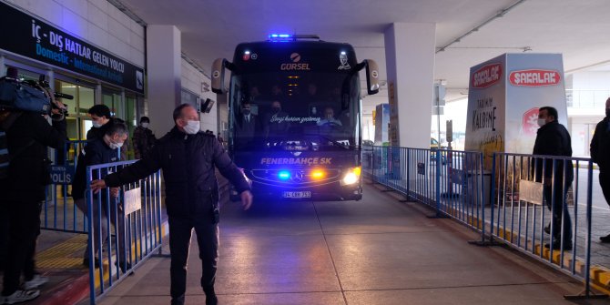 Fenerbahçe kafilesi Konya'da