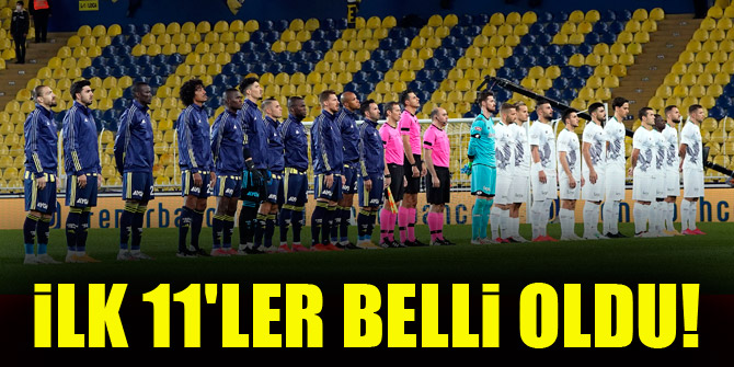 Konyaspor - Fenerbahçe | İLK 11'LER!