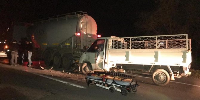 Feci trafik kazası: 1 ölü