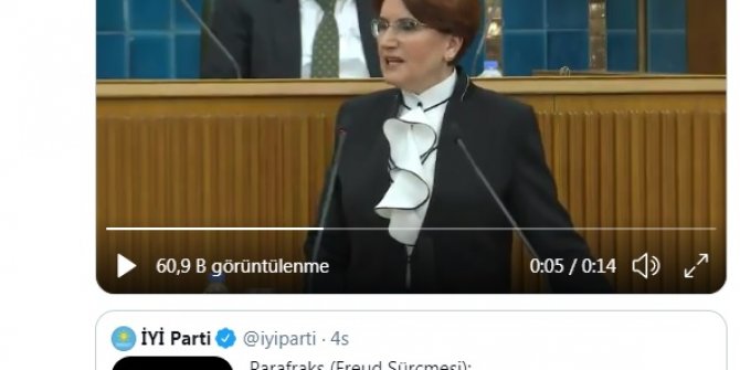 Fahrettin Altun'dan İYİ Parti'ye cevap