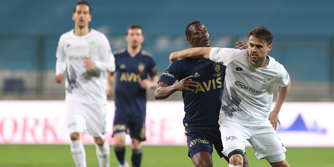 Konyaspor'dan Fenerbahçe'ye 3 maç sonra yenilgi