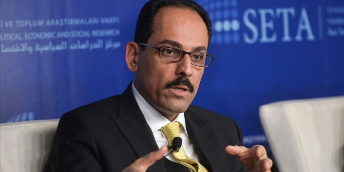 Sözcü Kalın'dan yeni bakanlara tebrik mesajı