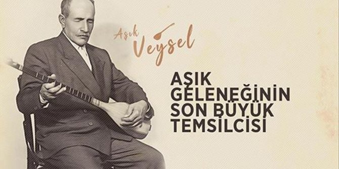 Halk ozanı Aşık Veysel, vefatının 48. yılında TRT'de anılacak