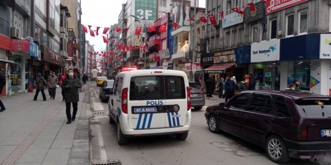Polis ekiplerden korona virüs anonsu