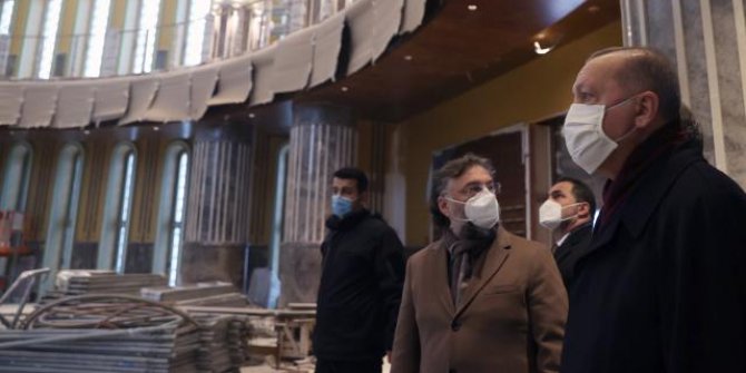 Cumhurbaşkanı Erdoğan'dan Taksim'e sürpriz ziyaret