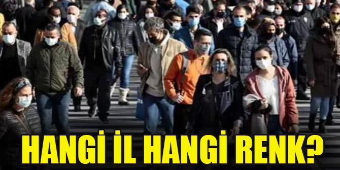 Hangi il hangi renk?