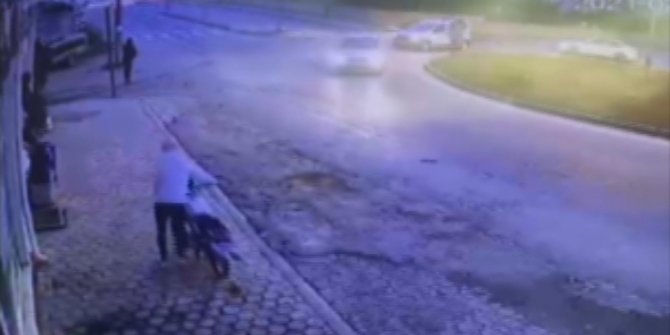 Güpegündüz motosikleti böyle çaldılar