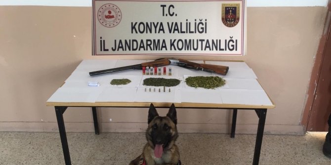 Konya'da jandarma’dan uyuşturucu operasyonu