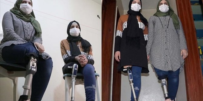 Turkey: Prostheses enable Syrian sisters to enjoy life