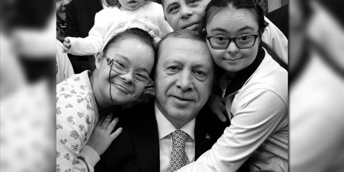 Turkish president marks World Down Syndrome Day