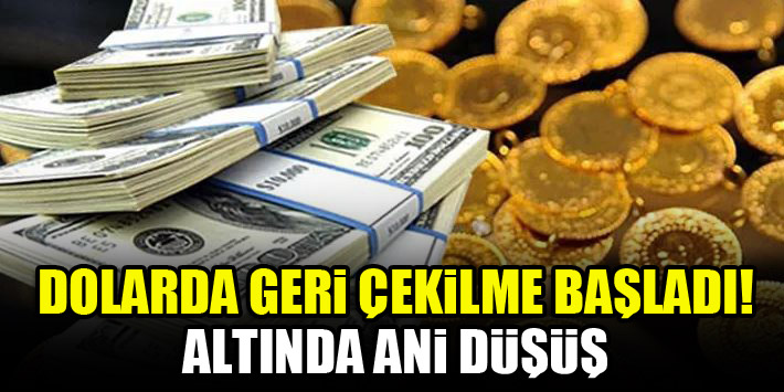 Dolarda geri çekilme başladı! Altında ani düşüş
