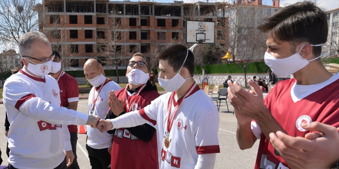 KTÜN'de "Down Futsal" etkinliği düzenlendi