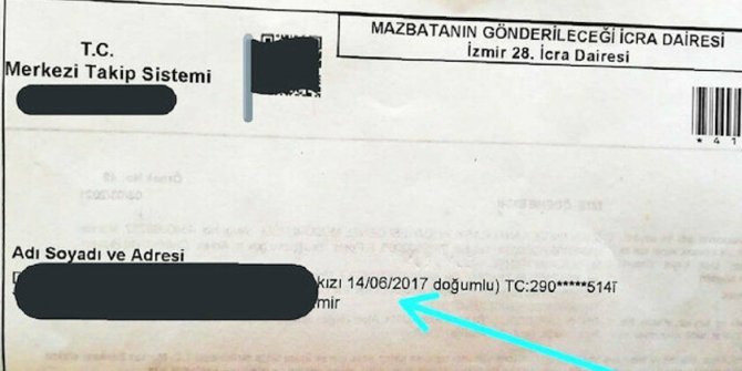 4 yaşındaki çocuğa icra takibi