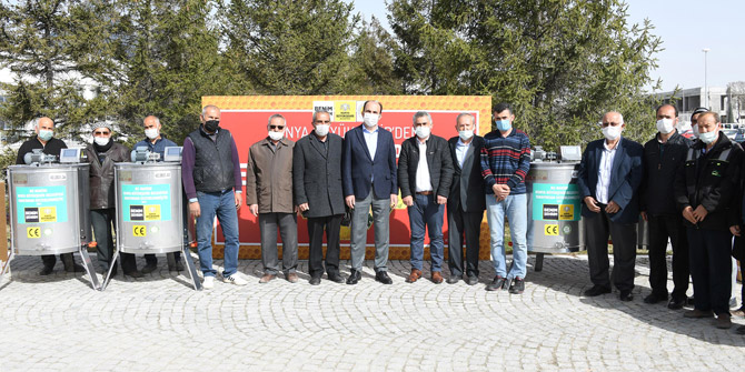 Konya Büyükşehir’den bal üreticilerine destek