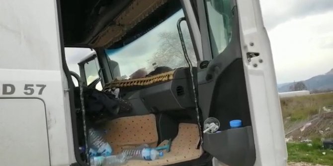 Jandarma ekiplerinin durdurduğu TIR'dan uyuşturucu çıktı